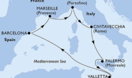 MSCメラビリアで行く春の地中海クルーズ7泊8日 MSCメラビリアで行く春の地中海クルーズ7泊8日