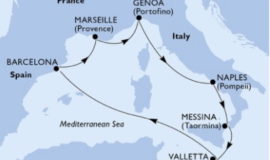 MSCグランディオーサで巡る地中海7泊8日 MSCグランディオーサで巡る地中海7泊8日