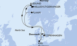 MSC EURIBIAで行く北欧7泊8日