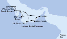 冬も暖かい！MSC WORLD EUROPAで行くドバイ発中東7泊8日